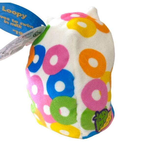 Cats vs Pickles Series 2 Loopy Plush Bean Bag Fruit Loop #199 Food Squad Tags. - Picture 11 of 15